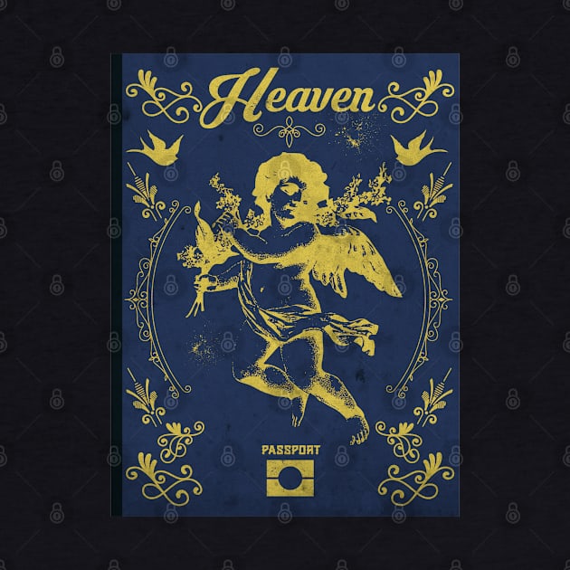 Vintage Heaven Passport by CTShirts